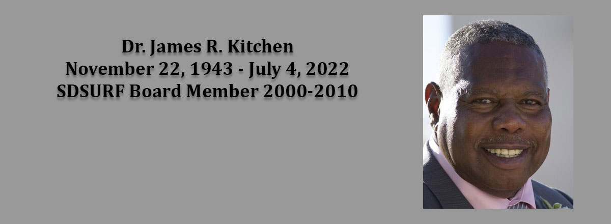 Dr. James R. Kitchen 11/22/1943 - 7/4/2022